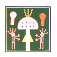 幅：62 (cm)×奥行：69 (cm)×高さ：0.6 (cm)／1.28 (kg)，撮影・計測日：1996-09-19