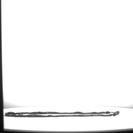 幅：0.8 (cm)×奥行：30 (cm)×高さ：0.8 (cm)／29 (g)，撮影・計測日：1996-10-18