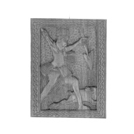 幅：20 (cm)×奥行：27 (cm)×高さ：2.4 (cm)／530 (g)，撮影・計測日：1991-09-03