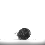 幅：1.3 (cm)×奥行：2.2 (cm)×高さ：1.2 (cm)／3 (g)，撮影・計測日：1996-12-27