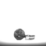 幅：1.3 (cm)×奥行：2.2 (cm)×高さ：1.2 (cm)／3 (g)，撮影・計測日：1996-12-27