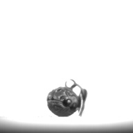 幅：1.3 (cm)×奥行：2.2 (cm)×高さ：1.2 (cm)／3 (g)，撮影・計測日：1996-12-27