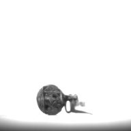 幅：1.2 (cm)×奥行：1.9 (cm)×高さ：1.2 (cm)／3 (g)，撮影・計測日：1996-12-27