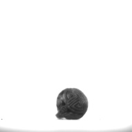 幅：1.2 (cm)×奥行：2.1 (cm)×高さ：1.2 (cm)／3 (g)，撮影・計測日：1996-12-27