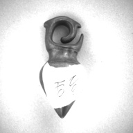 幅：2.2 (cm)×奥行：6.2 (cm)×高さ：2.5 (cm)／198 (g)，撮影・計測日：1997-02-12