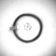 幅：0.2 (cm)×奥行：3.0 (cm)×高さ：0.2 (cm)／4 (g)，撮影・計測日：1997-02-07