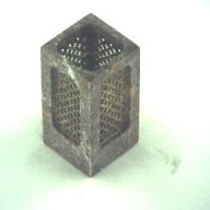 幅：5.0 (cm)×奥行：5.0 (cm)×高さ：9.9 (cm)／278 (g)，撮影・計測日：1997-01-27