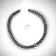 幅：6.5 (cm)×奥行：6.3 (cm)×高さ：0.4 (cm)／22 (g)，撮影・計測日：1997-02-26