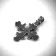 幅：3.2 (cm)×奥行：4.1 (cm)×高さ：0.6 (cm)／6 (g)，撮影・計測日：1997-02-20