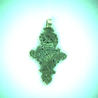 幅：3.8 (cm)×奥行：6.5 (cm)×高さ：0.9 (cm)／17 (g)，撮影・計測日：1997-03-03