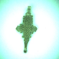 幅：3.0 (cm)×奥行：6.4 (cm)×高さ：1.0 (cm)／11 (g)，撮影・計測日：1997-03-03