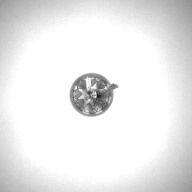 幅：4.9 (cm)×奥行：4.9 (cm)×高さ：9.7 (cm)／119 (g)，撮影・計測日：1997-04-14