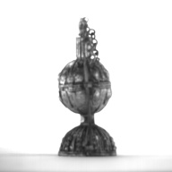 幅：3.8 (cm)×奥行：3.8 (cm)×高さ：8.4 (cm)／32 (g)，撮影・計測日：1997-04-14