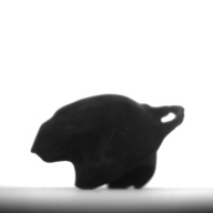 幅：3.4 (cm)×奥行：3.9 (cm)×高さ：2.4 (cm)／30 (g)，撮影・計測日：1997-04-07