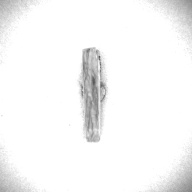 幅：0.6 (cm)×奥行：3.2 (cm)×高さ：0.6 (cm)／2 (g)，撮影・計測日：1997-05-21