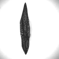 幅：3.3 (cm)×奥行：17 (cm)×高さ：3.6 (cm)／57 (g)，撮影・計測日：1997-06-27