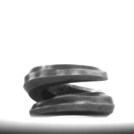 幅：3.6 (cm)×奥行：3.6 (cm)×高さ：2.1 (cm)／69 (g)，撮影・計測日：1997-07-28