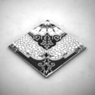 幅：15 (cm)×奥行：15 (cm)×高さ：0.7 (cm)／252 (g)，撮影・計測日：1997-08-01